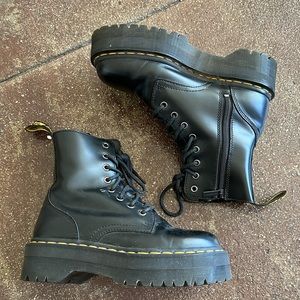 Doc Marten Platform Combat Boot